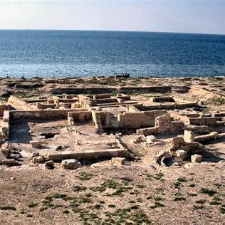 Vestiges archéologiques de l'époque romaine à Kerkennah
